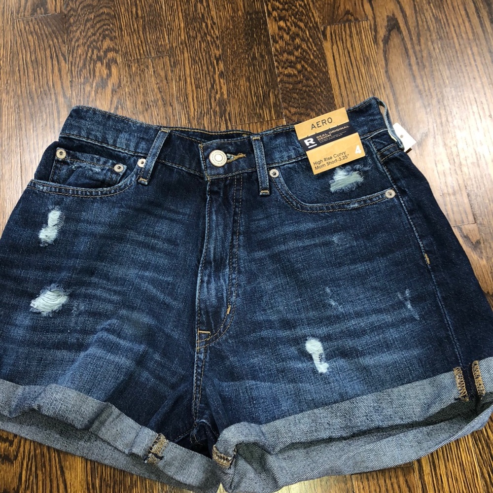 High Rise Curvy Mom Short- 3.25”